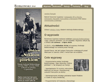 Tablet Screenshot of bobkowski2010.andrzej-bobkowski.pl